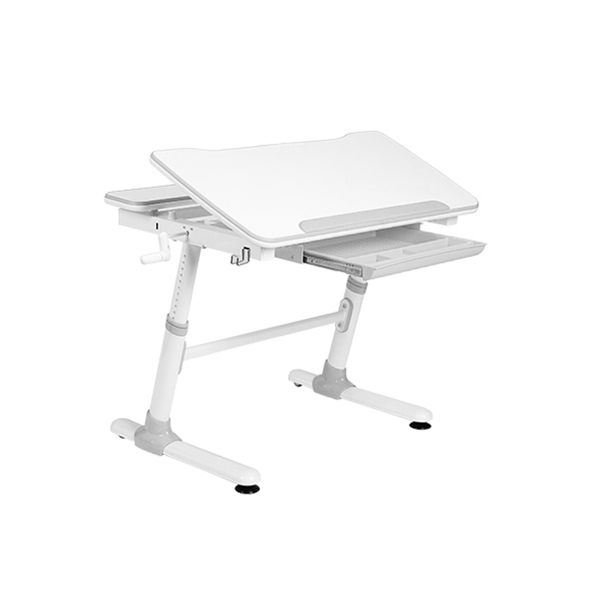 KD38G Height Adjustable Children Desk Grey