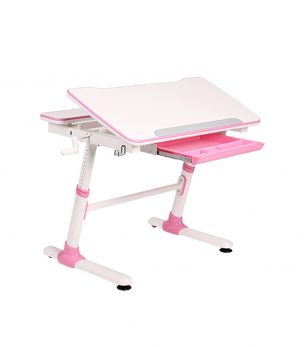 KD38P Height Adjustable Children Desk Pink