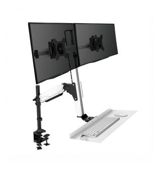 FD2 Dual Monitor Desk Mount