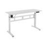 FS-OD55M-WH White Motorized Desk