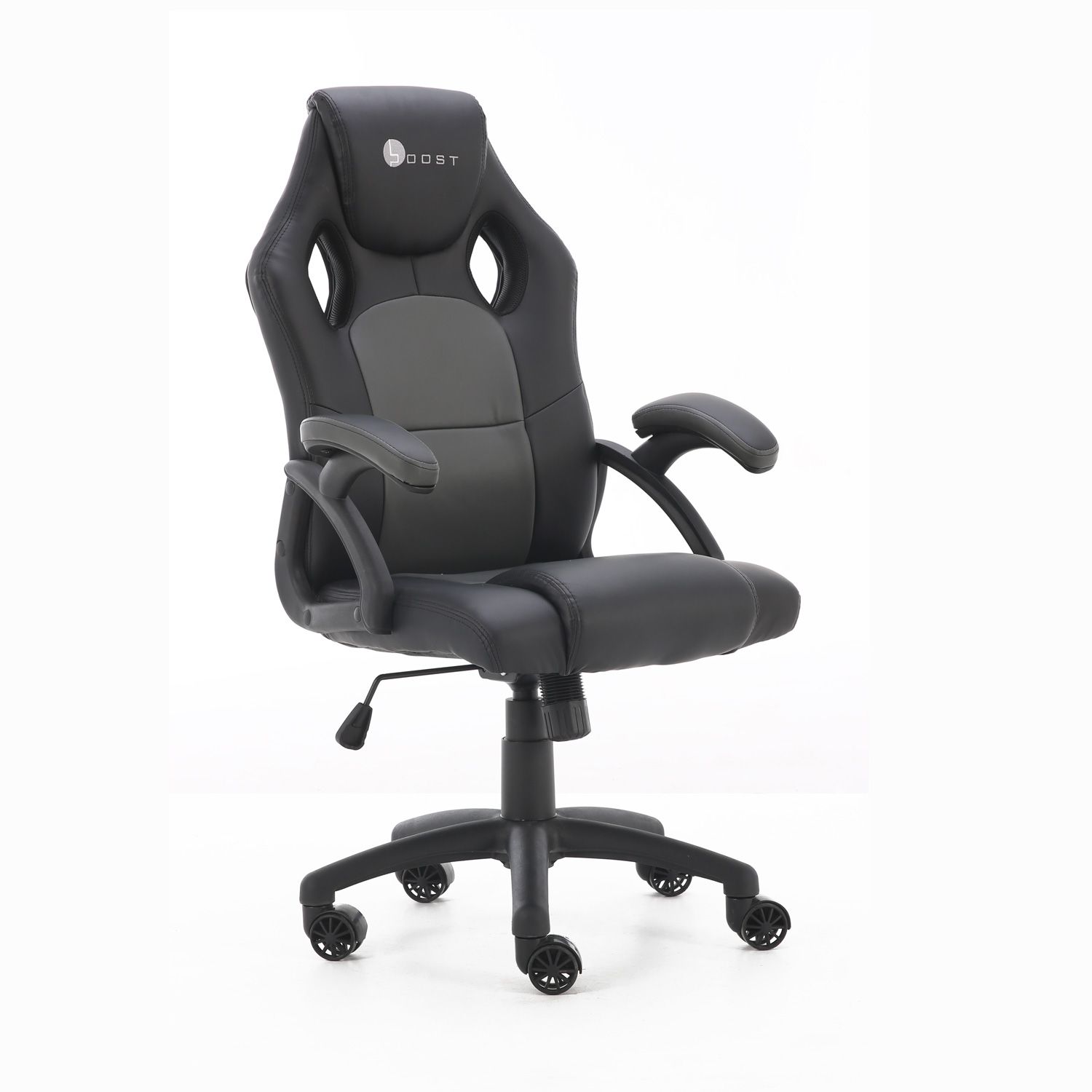 GC-305 Mid-Back Height Adjustable Ergonomic Gaming Chair (Storm Gray/Black)